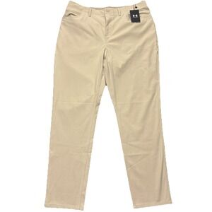 Under Armour Unstoppable 7-Pocket Pants Men's 38x32 Beige 1378838-299 NWT